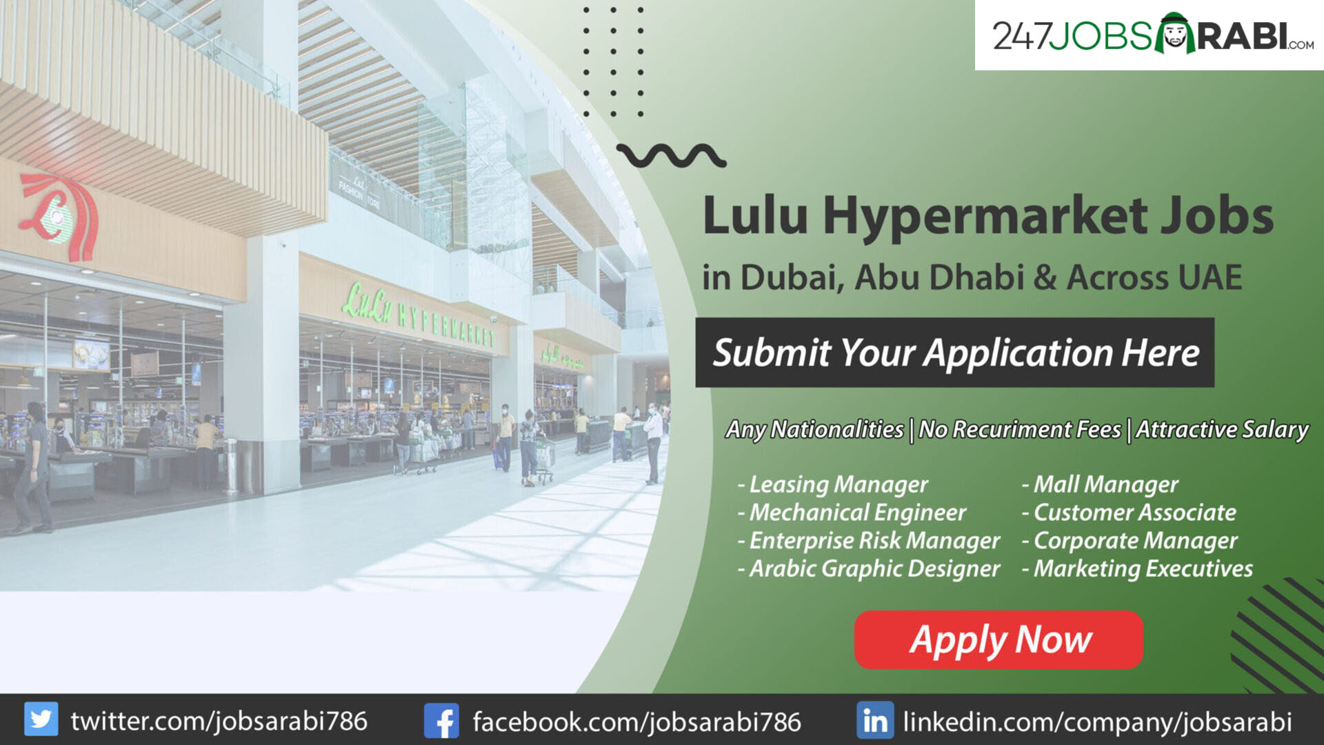 Lulu Hypermarket Jobs Vacancies